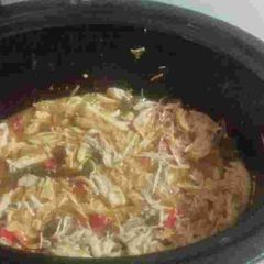 A picture of Slow Cooker Chicken Fajitas.