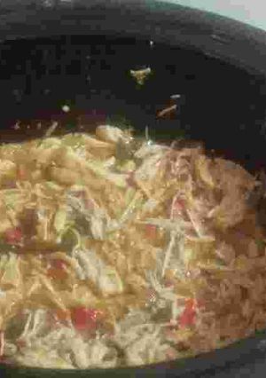 A picture of Slow Cooker Chicken Fajitas.