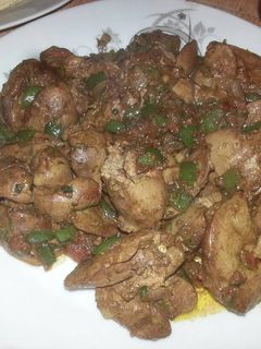 صورة لوصفة كبدة دجاج على طريقتي