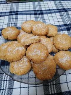 Una foto de Galletas de leche condensada y coco