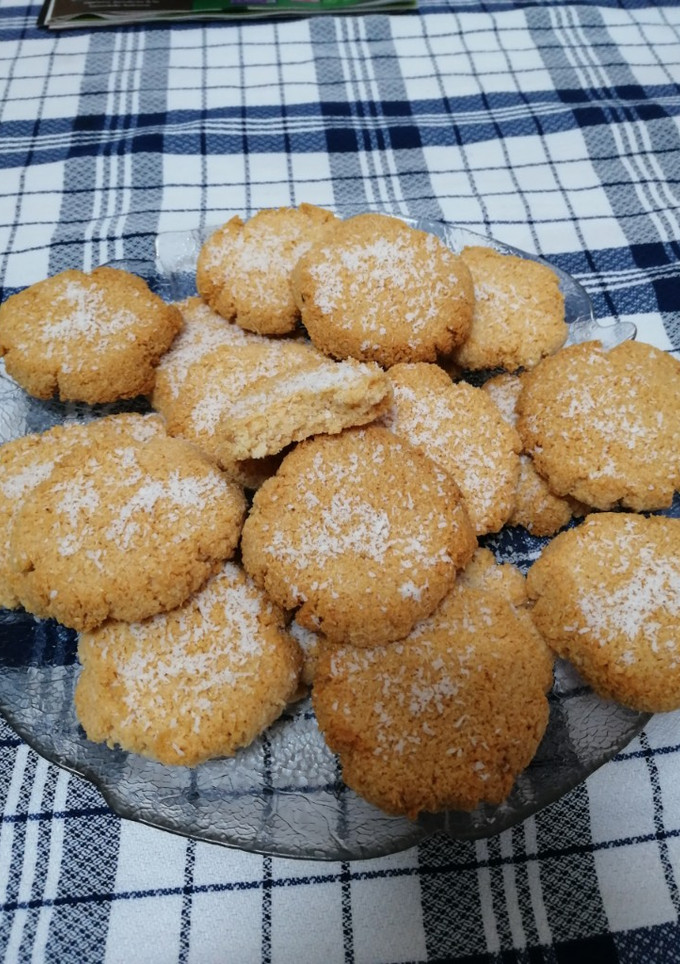 Una foto de Galletas de leche condensada y coco