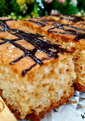 عکسی از دستور کیک وانیلی