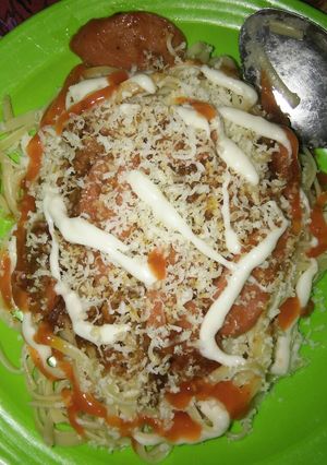 Foto resep Spageti keju mayonaise