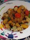 Lentejas con arroz deconstruidas vegano 🌱vegetariana