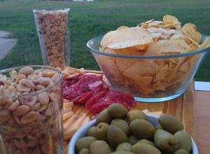 Una foto de Aceitunas caseras en salmuera