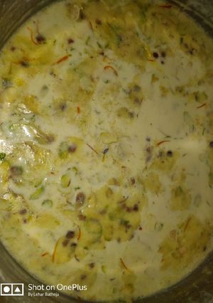 A picture of Masala milk.