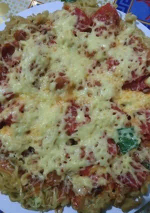 Foto resep Pizza Mie Instan