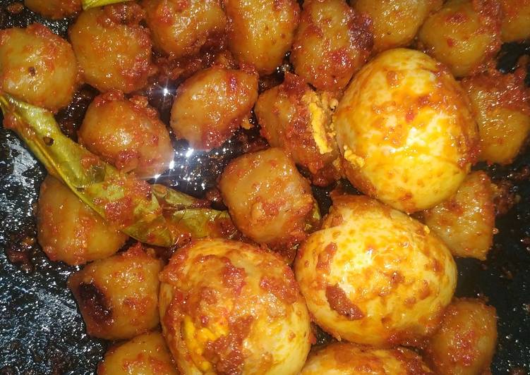 Telur Bakso Balado