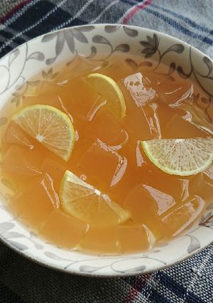 Hình của món Thạch Mac Púp (Aiyu Jelly).