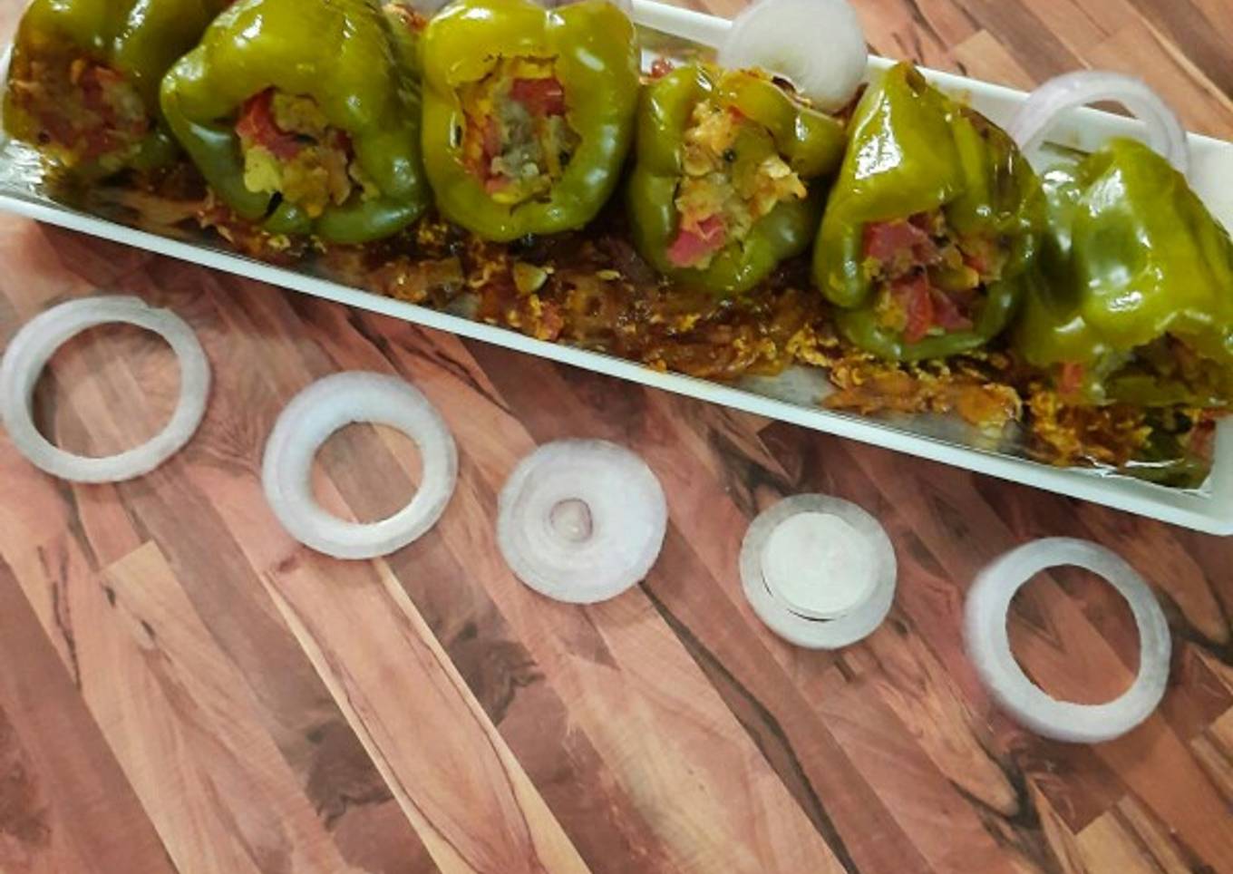 Stuffed capsicum