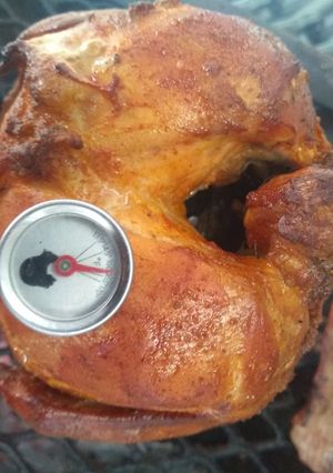 Una foto de Pollo Sentado al carbón