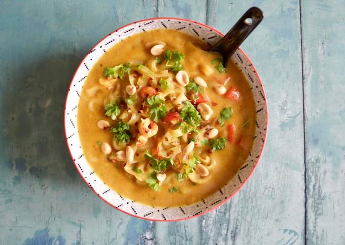 Thai Crayfish Noodle Soup