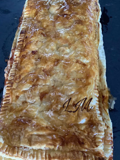 Una foto de Empanada de queso de cabra