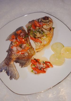 Foto resep Bawal Goreng Sambal matah