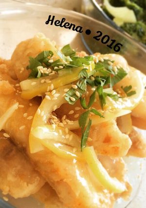 Foto resep Kakap Saus Lemon simpel