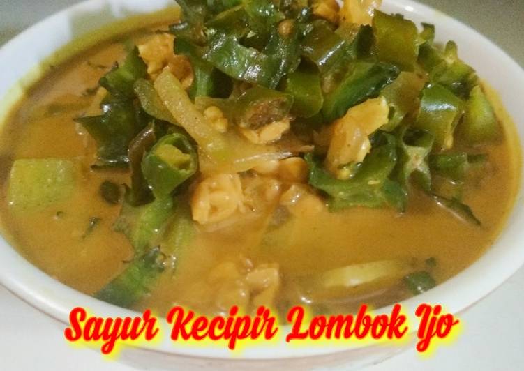 Sayur Kecipir Lombok Ijo