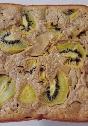 Una foto de Cuadrados de kiwi sin tacc 🥝