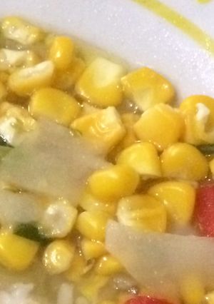 Foto resep Sup jagung rumahan (tanpa MSG)