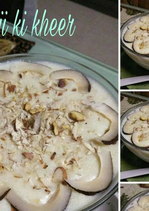 A picture of Sooji kheer.
