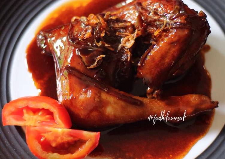 Ayam Saus-Kecap inggris