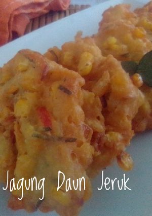 Foto resep Bakwan Jagung Daun Jeruk