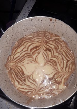 عکسی از دستور کیک زبرا