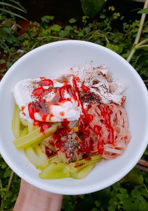 Hình của món Phở lứt khô.