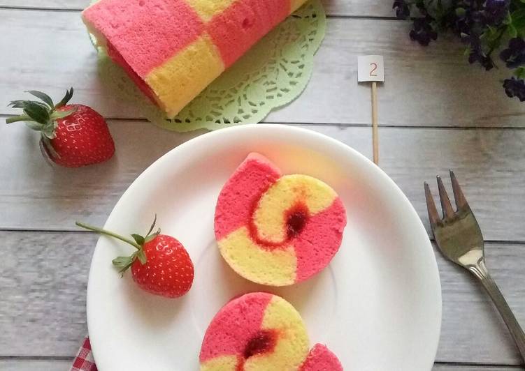 Bumbu Roll Cake Kemerdekaan | Langkah Membuat Roll Cake Kemerdekaan Yang Bisa Manjain Lidah