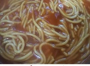 صورة لوصفة 3 رمضان  المكرونة بالصلصة