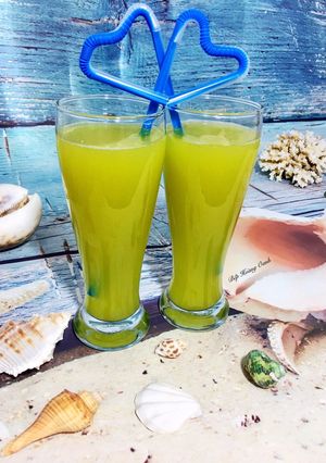Hình của món Nước Ép Thơm Mía.