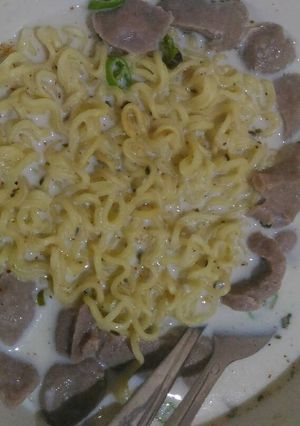 Foto resep 🌸Indomie Kuah Susu🌸