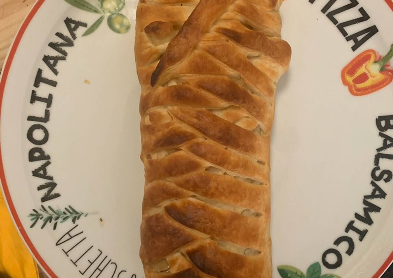 Tresse de poireaux