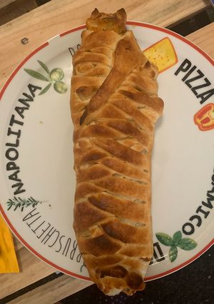 Une photo de Tresse de poireaux
