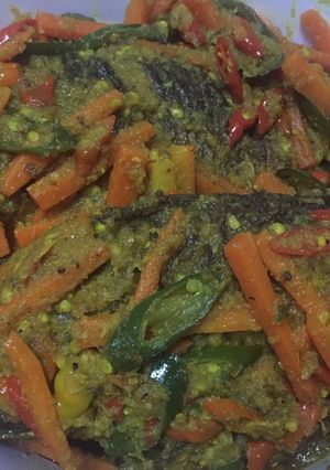 Foto resep Ikan Mas Bumbu Acar Kuning