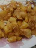 Picadillo de papa con carne