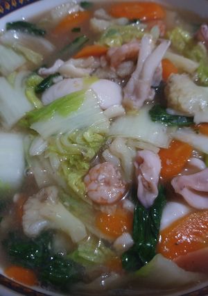 Foto resep Capcay Kuah Seafood