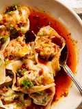 Spicy Wontons in Chili Sauce – Din Tai Fung (Chili Sauce Recipe)