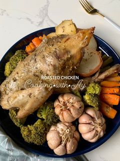Foto resep Roasted chicken rosemary