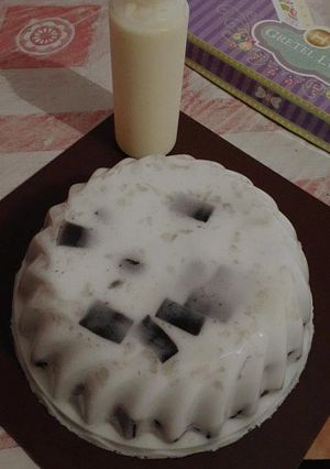 Foto resep Puding Susu Cincau