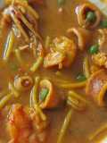 Cazuela de Fideos con Gambas 🦐🍤 y Sepia 🐙 con Fumet casero en Robot Taurus Foodie