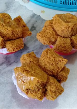 Foto resep Bolu kukus gula merah anti gagal, lembut dn pasti mekar