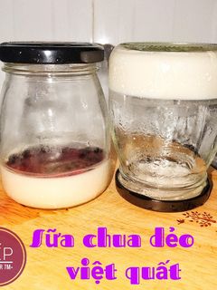 Hình của món Ăn dặm cho bé: Sữa chua dẻo sốt trái cây.