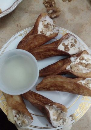 صورة لوصفة قطايف عصافيري