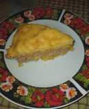 Картофельная запеканка с мясом и морковкой