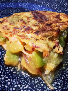 Una foto de ♥️ Tortilla de calabacín estilo paisana ♥️