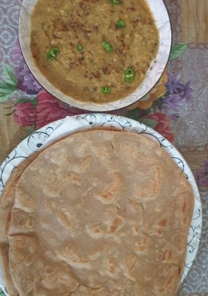 A picture of Bal wala paratha.