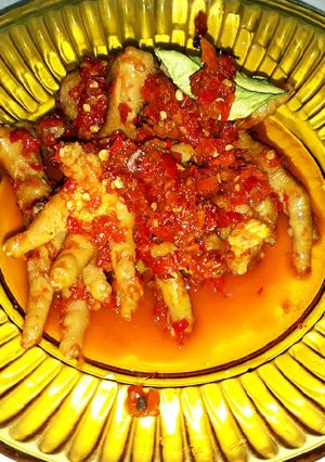 Foto resep Ceker Mercon Level Tega