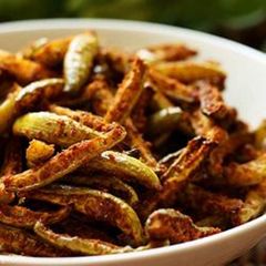 A picture of Ivy gourd/ kovakkia fry.
