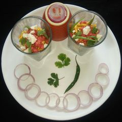 A picture of Namkeen Mayo Veg Chaat.