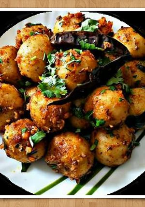 A picture of Uttarakhand Ke Aloo Ke Gutke.